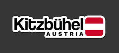 Kitzbühel – Austria – Ski Resort Sticker with Austrian Flag design