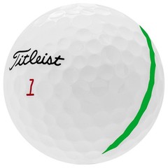 Titleist Pro V1 Performance Alignment Green, Pristine Used Golf Balls, 12 Pack