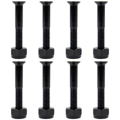 LONGBOARD HARDWARE 1 1/4 in PHILLIPS 1 SET Skateboard 8pc 1.25 in