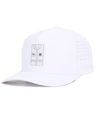 NEW Waggle Golf Suit Up White Adjustable Snapback Golf Hat/Cap