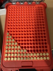 Milwaukee Slim Packout Bin Insert for 45acp – Ammo Box Organizer Storage (in red