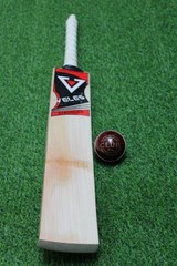VELES STRONGER, CUSTOM MADE ENGLISH WILLOW CRICKET BAT with FREE LEATHER BALL