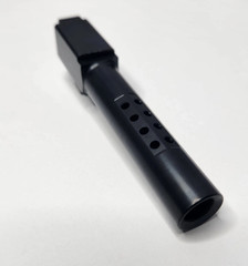 Glock 19 Ported DLC Crowned Barrel (Gen 1-5)