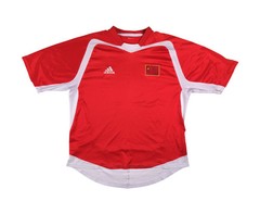 China Home Football Shirt 2004/06 L Vintage Original Rare