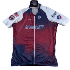 Bioracer Cycling Jersey Armed Forces Cycling Classic Women’s XL New American