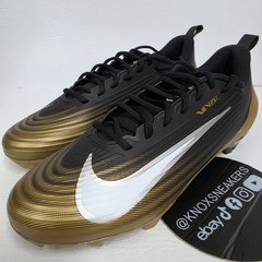 Nike Air Vapor Speed 3 Football Cleats Black Gold FB3303-003 Men’s Size 11