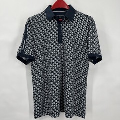 Galvin Green Men’s Golf Moisture Wicking Polo Performance Geometric Large