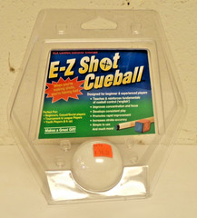 NEW EZ SHOT CUEBALL – ELEPHANT BALLS BILLIARD BALL – E Z SHOT CUE BALL E-Z