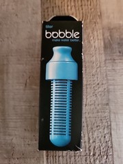 Bobble Water Bottle Filter Blue USA BPA Free