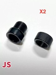 2 Pack® Adapter GSG Firef1y and Mosquito with thread protector M9x.75 to 1/2-28