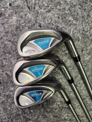 Callaway Rogue 9, PW, and AW Ladies Irons, Aldila Quaranta 40w Shaft, Right Hand