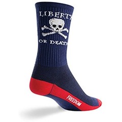 Socks – SockGuy – 6″ Crew Liberty or Death L/XL Cycling/Running NEW