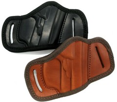 Right Hand Open Top Black Brown Speed Draw Belt Holster – Choose Gun and Color