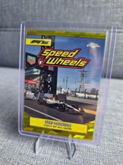 Topps Chrome 2025 Formula One F1 Yuki Tsunoda Speed Wheels Logofractor /75
