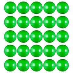 25pcs 4cm Raffle Balls Plastic Hollow Bingo Balls Raffle Round Vending Machin…