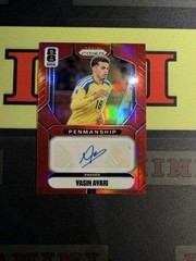 2026 Panini Prizm FIFA World Cup Sweden Yasin Ayari Auto Red /7 SSP
