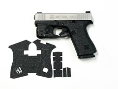 HANDLEIT GRIPS LASER CUT SANDPAPER GUN GRIP TAPE for Glock 43x