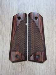 Colt 1911 Grips Altamont Walnut Smooth Checkered Sail Govt Full Size NOS