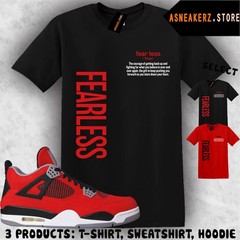 Shirt To Match AJ 4 Toro Bravo 2026 Sneaker Matching Tee Fearless T-Shirt