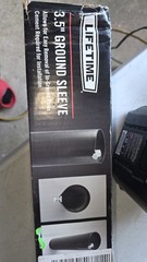 New Open Box -Lifetime 0023 Basketball In-Ground Sleeve for Existing 3.5″ Pole
