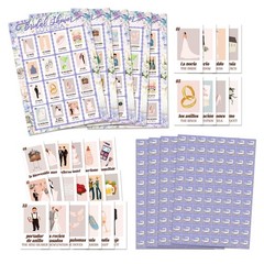 Bridal Shower Loteria Games Bridal Shower Game Cards, Bilingual Loteria Bingo