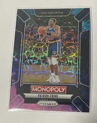 2024-25 Panini Prizm Monopoly Patrick Ewing Nebula Scope Prizm SP #LEG8
