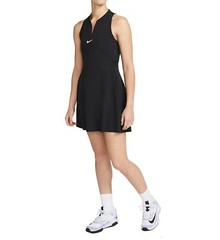 Nike Women’s Tennis Dri-Fit Advantage Black/White Dress, DX1427-010