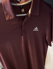 Golf Polo Shirt Adidas – Adult Medium (New)