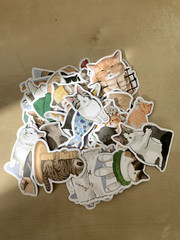 CAT Sticker Random 1pc New From Japan