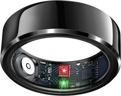2025 Smart Ring Health Tracker, IP65 Waterproof Monitor for Heart Rate & Fitness