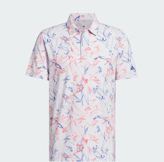 ADIDAS ULTIMATE365 MESH CLIMACOOL POLO SHIRT Mesh Floral- Frozen Purple KG4822