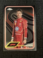 2024 Topps Chrome Formula 1 F1 Charles Leclerc Base portrait