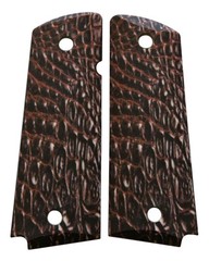 Gator Skin Design Custom Full Size Government Commander 1911 Grips