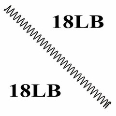 1911 18LB recoil spring – standard government size / full size 1911 spring