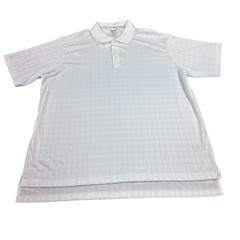 Adidas Climacool Golf Polo Mens 2XL White Performance Shirt Moisture Wicking