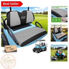 Machine Washable Golf Cart Seat Covers Set – Front & Rear for Ultimate Comfort