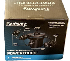 Bestway PowerTouch AC 110-120v Volt Electric Air Pump Mattress Pool Camping NEW