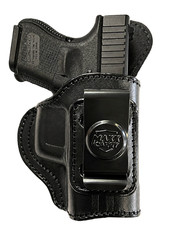 IWB Black Full Grain Leather Holster – GLOCK 26/27/33 (G26/G27) GEN 1,2,3,4,5,6