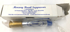 Mercury Recoil Chamber Suppressor for O/U Shotguns -C&H Research 9oz and 5″ long