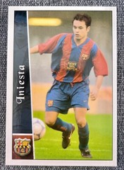🇪🇸2002 Andres Iniesta Mundi Cromo Liga Rookie RC #666 Mundicromo PSA?
