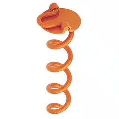 10 in. Steel Folding Ring Spiral Ground Anchor