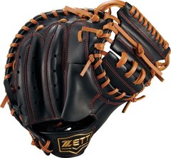 ZETT Grand Hero BJC762622 Baseball Mitt Catcher Oak Brown Black LHT Japan Import