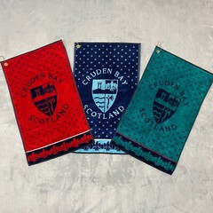 Lot of (3) Vintage Sir Christopher Hatton CRUDEN BAY SCOTLAND Links Golf Towels