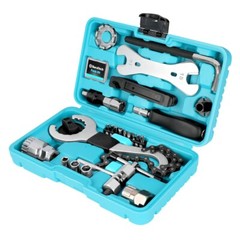 Complete Bike Repair Kit 31 Pieces Repair Tool Bicycle Tool Kit with Storage Box