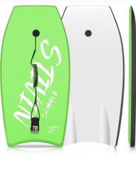 STIVIN Bodyboards 37in Lightweight Body Boards with Coiled Leash
