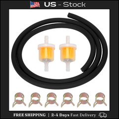 Dirt Bike Fuel Line with Filter Compatible with GY6 50cc 90cc 110cc 150cc 139QMB