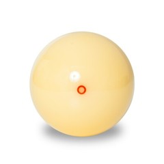 Super Aramith Pool Cue Ball 2 1/4″ with Red Circle