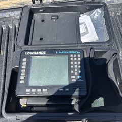 Lowrance LMS-350A Fishfinder/GPS Chartplotter – Head Unit Only