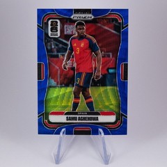 2026 Panini Prizm FIFA World Cup Samu Aghehowa /55 Blue Prizm Spain Rookie RC