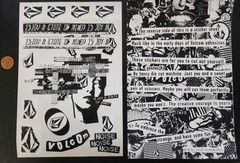 Volcom Snowboard Skateboard Surf BMX 14 Sticker Sheet Flawless NEW Old Stock
